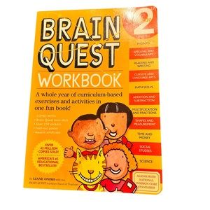 Brain Quest Workbook, Grade 2 Paperback by Liane Onish